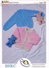 BHKC 28 - Raglan Cardigans - English