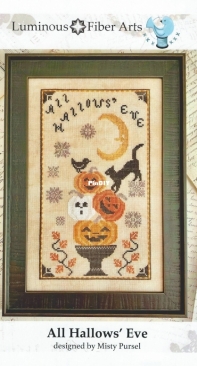 Luminous Fiber Arts - All Hallows Eve - Misty Pursel