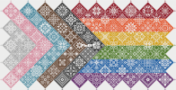 Vivster - Quaker LGBTQ Rainbow + Progress Pride Flag by Vivienne Powers