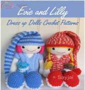 K and J Dolls - Sayjai Thawornsupacharoen - Evie and Lilly Dress up Dolls