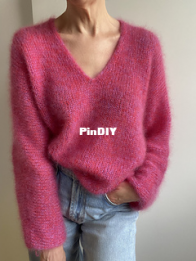 Kim V-Neck Jumper by Tanja Koenigs - Lotilda