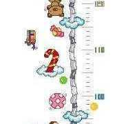 Seasonal Children and Mouse Brothers Height Chart PCS