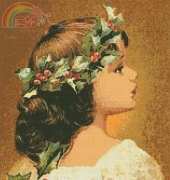Artecy Cross Stitch - Christmas Girl