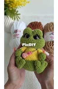 Grebneva toys - Svetlana Grebneva - Светлана Гребнева - Frog - Лягушка