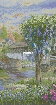 Bucilla 45667 The Covered Bridge XSD