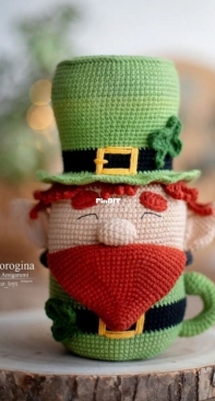 Dorogina Toys - Knitted World by Elena - Elena Dorogina -The Leprechaun Mug