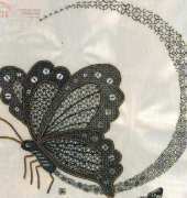 Butterfly Blackwork - Tanja Berlin / Russian