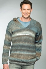 Mans Hoodie by Patons Australia - Free