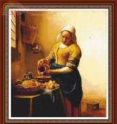 Classic Cross Stitch WO 121 Milkmaid BIg