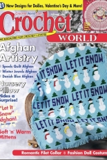 Crochet World - February 2001