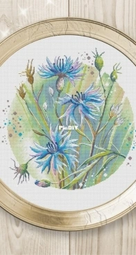 Cornflowers by Irina Dargele XSD