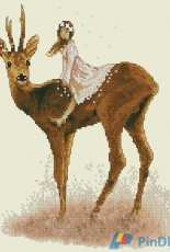 Lena Lawson - Fairy on the Deer