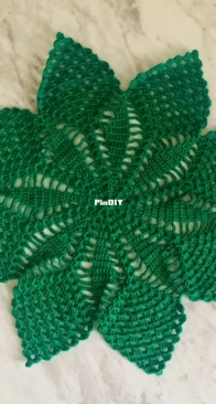 Doily with DK