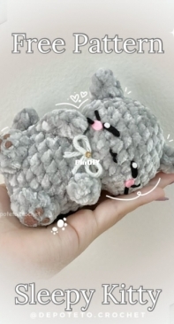Depoteto Crochet - Michi - Sleepy Kitty - Free