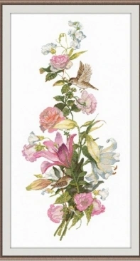 Oven / OBEH / Aries (Овен) S999 Flower Composition - Lillies PCS