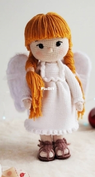 Guru Amiguru - Ekaterina Avdeeva - The Christmas angel doll