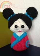 Teresa Álvarez - Gema Kokeshi Doll - Free