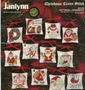 Janlynn 34-63 - Tiny Tinsel Ornaments by Donna Gallagher 1991