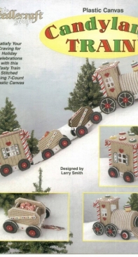 The Needlecraft Shop - 983051 - Larry Smith - Plastic Canvas - Candyland Train