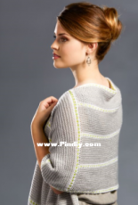 Premier-by Premier Yarns Team-Dotted Ribbon Shawl-Free.
