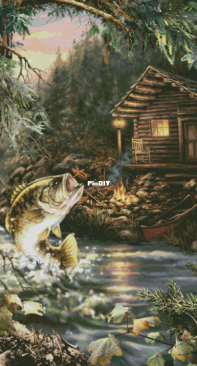 HAED HAEDJG 9817 Gone Fishin by Dona Gelsinger