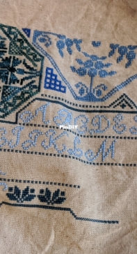 working on a la-d-da pattern 2
