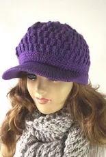 Claire Newsboy Hat by Lilia Vanini