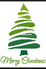 Artecy Cross Stitch - Green Christmas Tree
