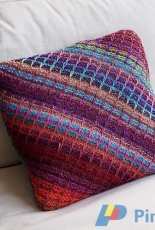 Stitchnerd Designs-Radiant Gradient Cushion by Susan Ashcroft