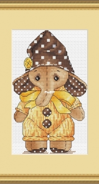 SA-Stitch - Elephant by Svetlana Sichkar XSD