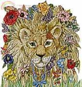 Savvy Stitches Father Lion Janice St. Germain JSL