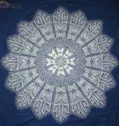 knitted doilies - my work