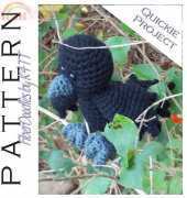 Fiber Doodles - K4TT - Crow Raven