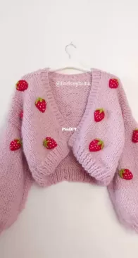 Strawberry Cardigan - Lindseyboutiquee