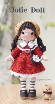 Moonlight Crochet - MoonlightCrochet89 - Nguyet Vu Thi /Nguyệt Vũ Thị - Jolie Doll - Spanish, French, German