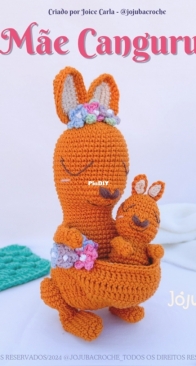 Jojuba Croche - Joice Carla - Kangaroo Mother - Mãe Canguru - Portuguese