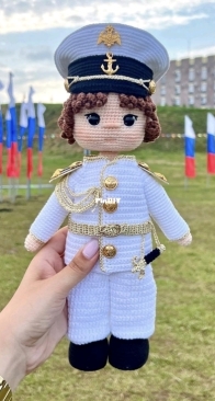 Kukolka Adelka - Куколка Аделька - Clothes Captain - Костюм Капитан- Russian