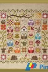 Jardin Privé FT66 Patchwork aux chouettes PCS