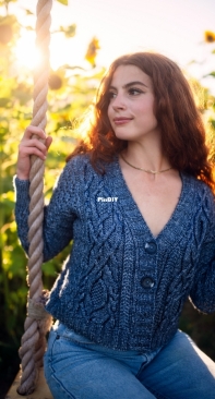 Three Season Cardigan by Abbye Dahl, Selena Shepard - Wool & Pine