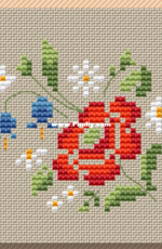 Alita Designs - Floral Cross Stitch Design - Free