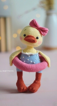 AlinetToys - Alina Yapaeva - Duck Pinky - Russian
