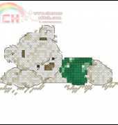 Lickle Ted for Worlds Biggest Coffee Morning from World of Cross Stitching 128 XSD