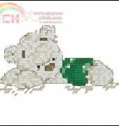 Lickle Ted for Worlds Biggest Coffee Morning from World of Cross Stitching 128 XSD