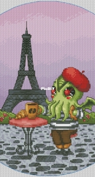 Cthulhu in Paris by Alisa Okneas