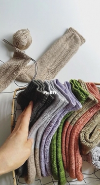 So (Many) Rib Socks - Hiromi Nagasawa