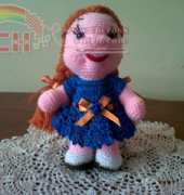 LA MUÑECA DE LA COLETA - PATRON RUSO