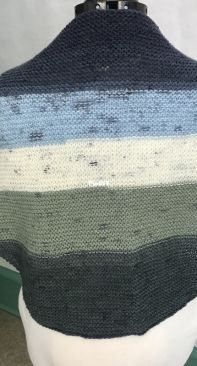 Simple Garter Stitch Shawl by Diane Stavola-Free