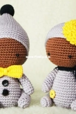 Maria Handmade Design - Maryangela Alves - Little Babies Boy and Girl - Portuguese