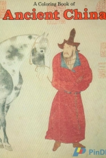 A Coloring Book of Ancient China by Nancy Conkle-1984