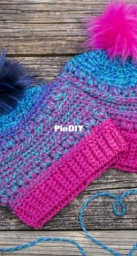 Leesas Knotty Corner - Leesa Nixon - Cross Stitch My Heart Beanie